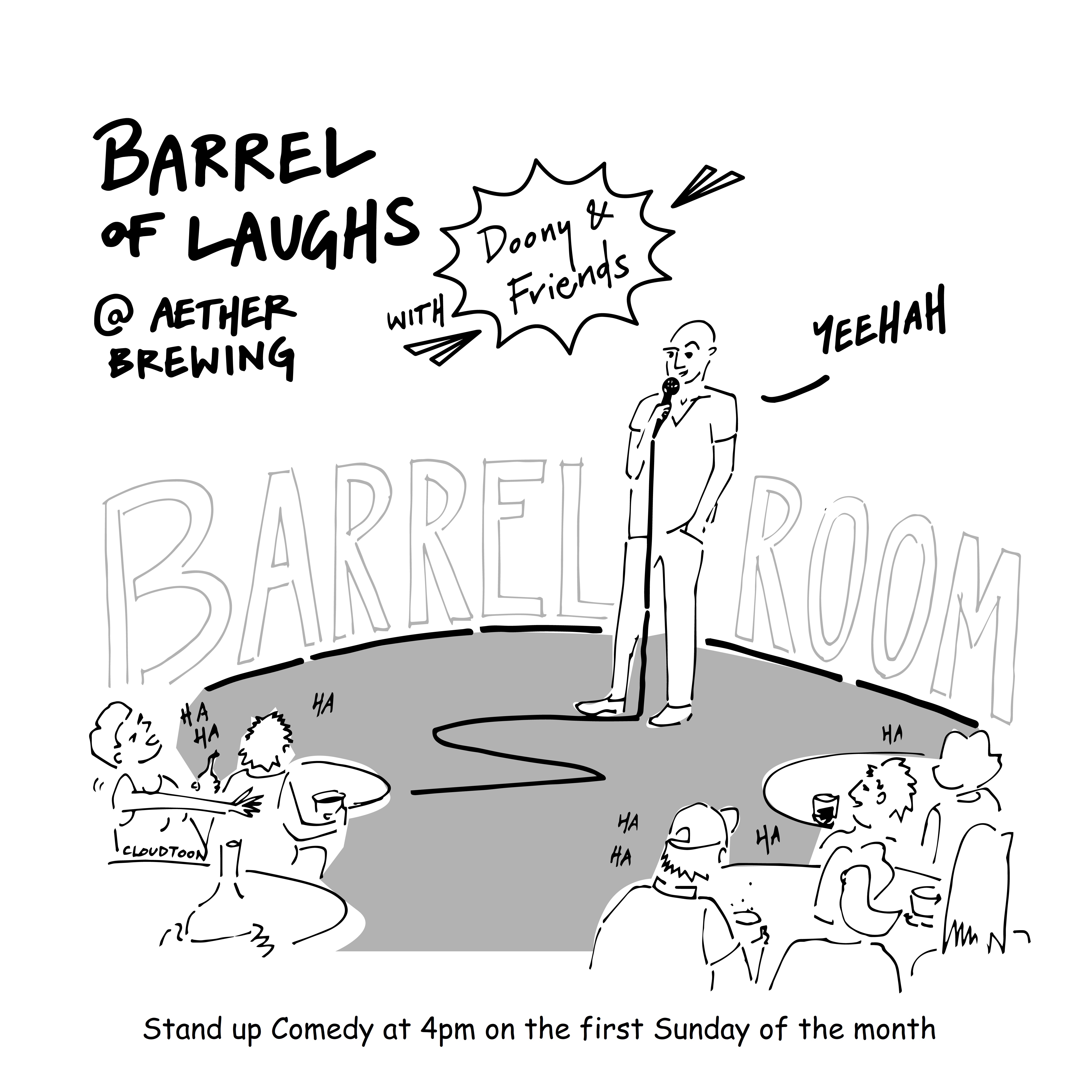 Barrel of Laughs, performed by Doony & Friends